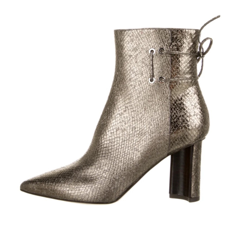 ROBERT CLERGERIE Leather‎ Pointed-Toe Heeled Boots